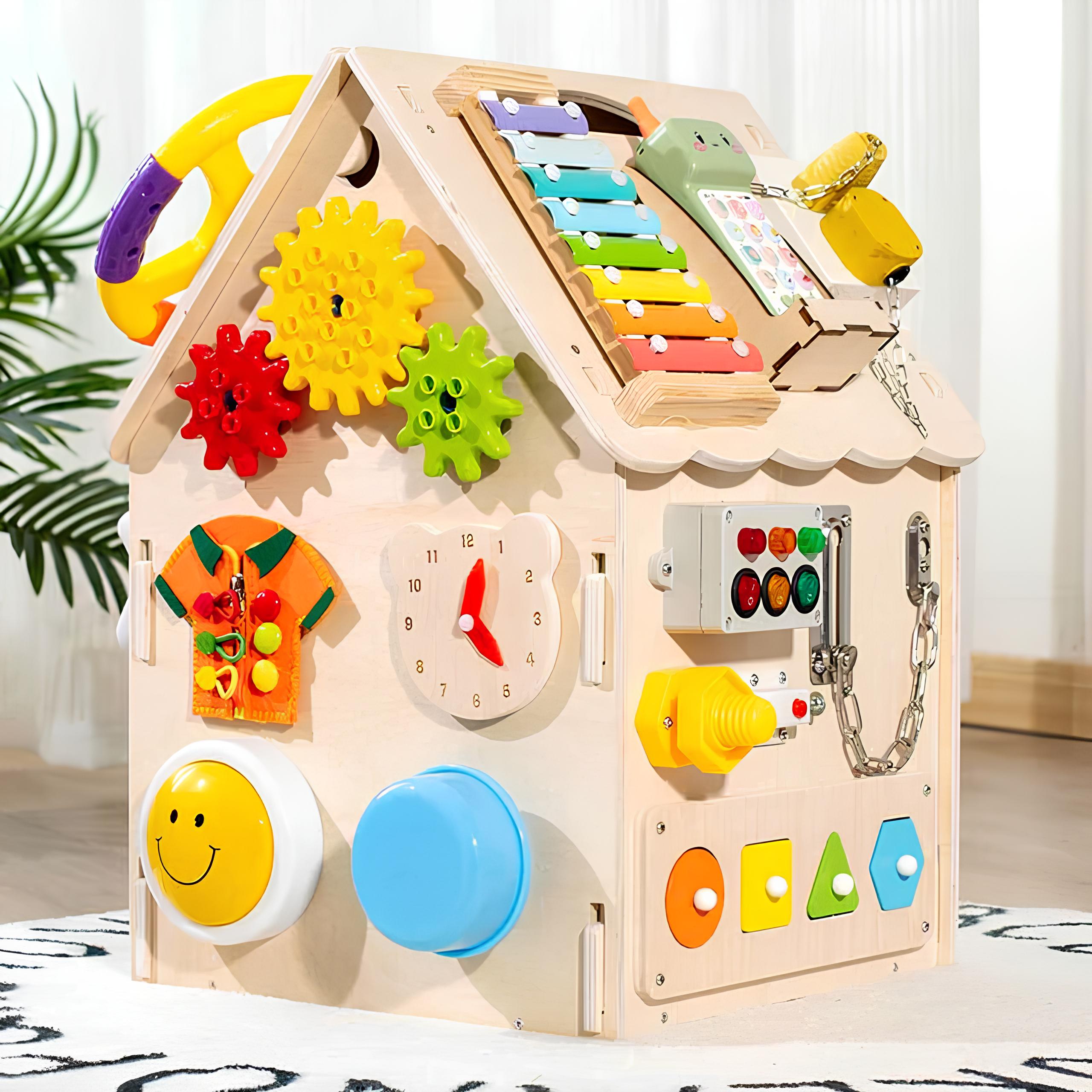 JoyJunction™ Ahşap Eğlence Evi