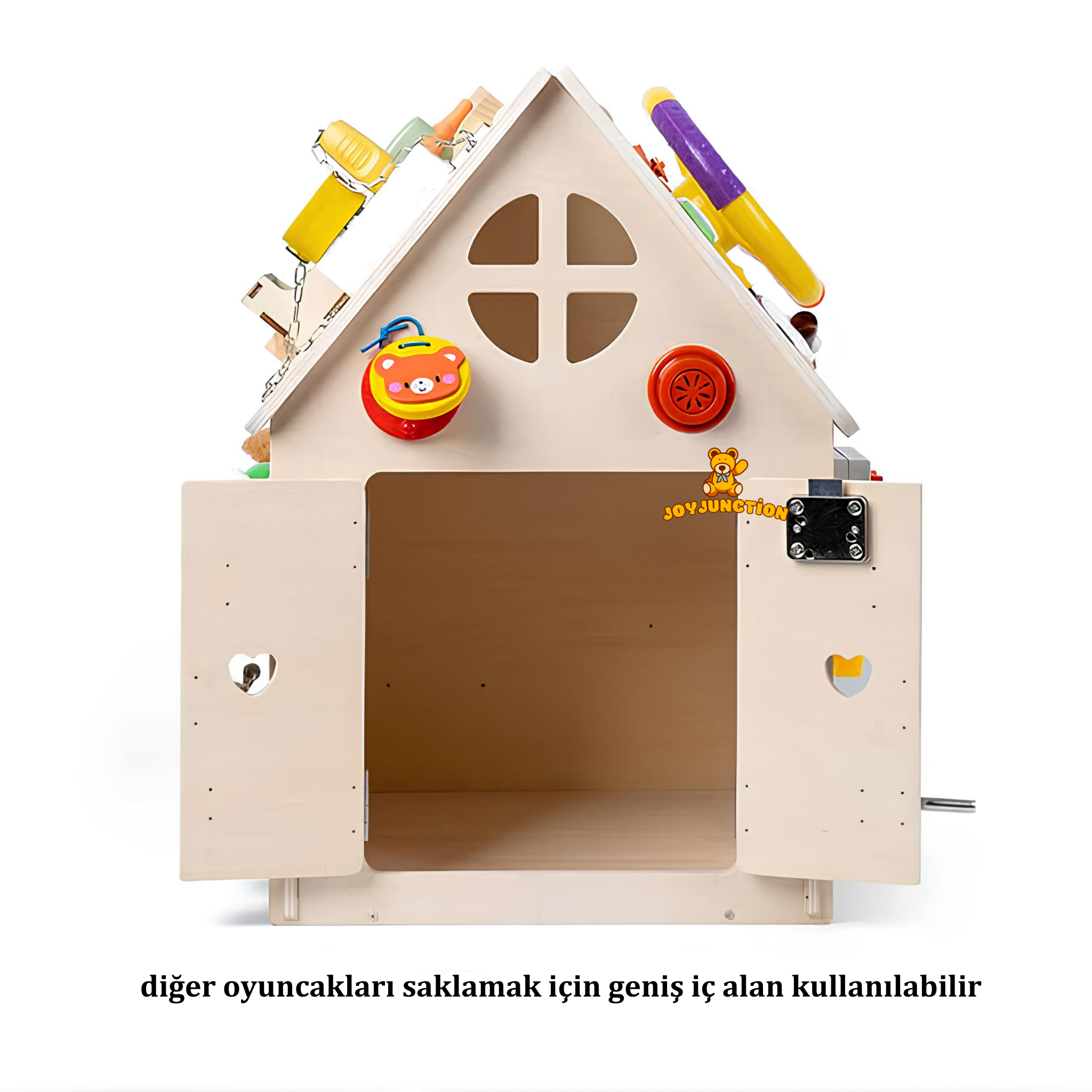 JoyJunction™ Ahşap Eğlence Evi